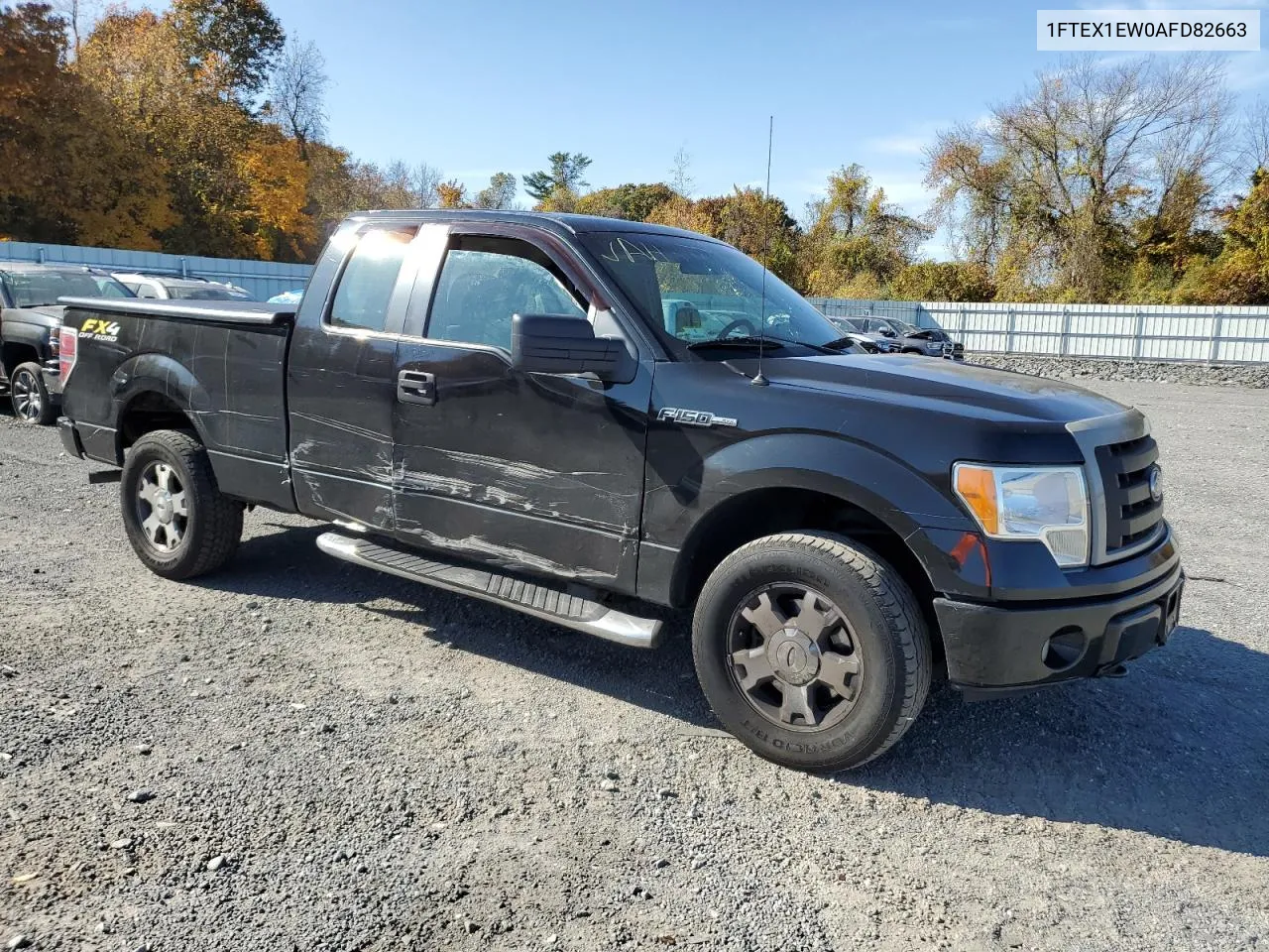 2010 Ford F150 Super Cab VIN: 1FTEX1EW0AFD82663 Lot: 77417124