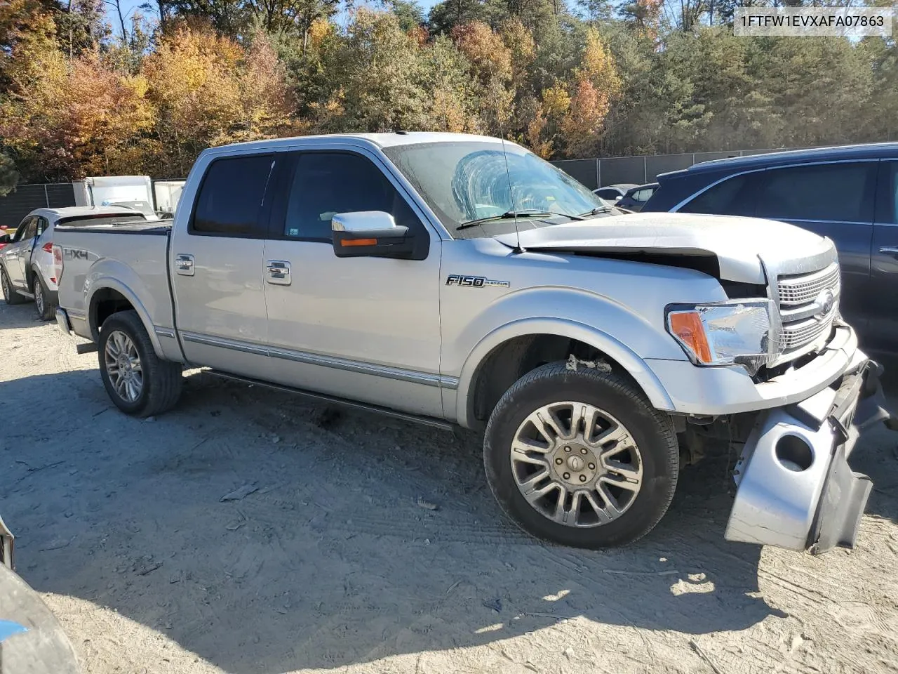 2010 Ford F150 Supercrew VIN: 1FTFW1EVXAFA07863 Lot: 77501614