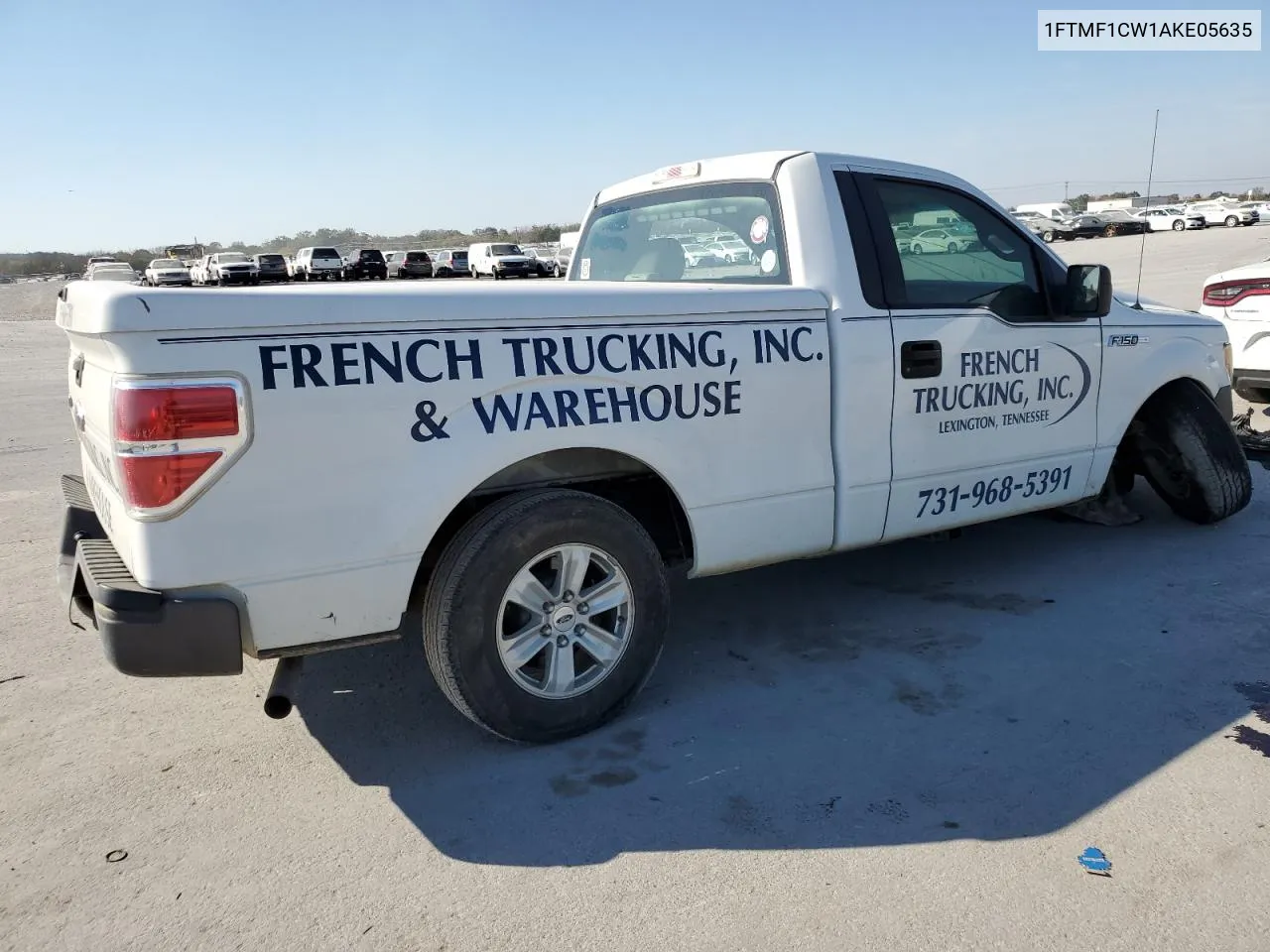 2010 Ford F150 VIN: 1FTMF1CW1AKE05635 Lot: 77661264