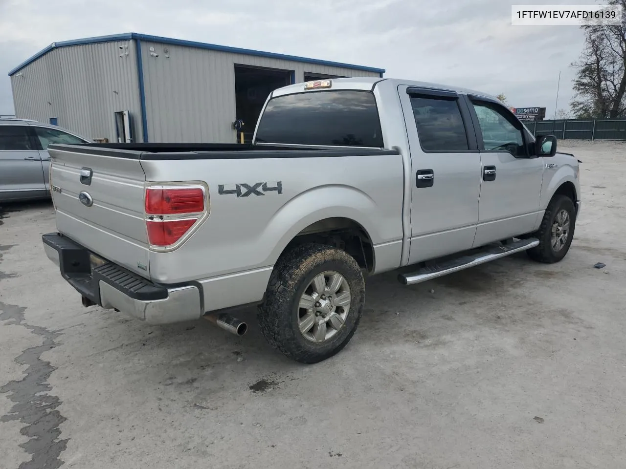 2010 Ford F150 Supercrew VIN: 1FTFW1EV7AFD16139 Lot: 78181934