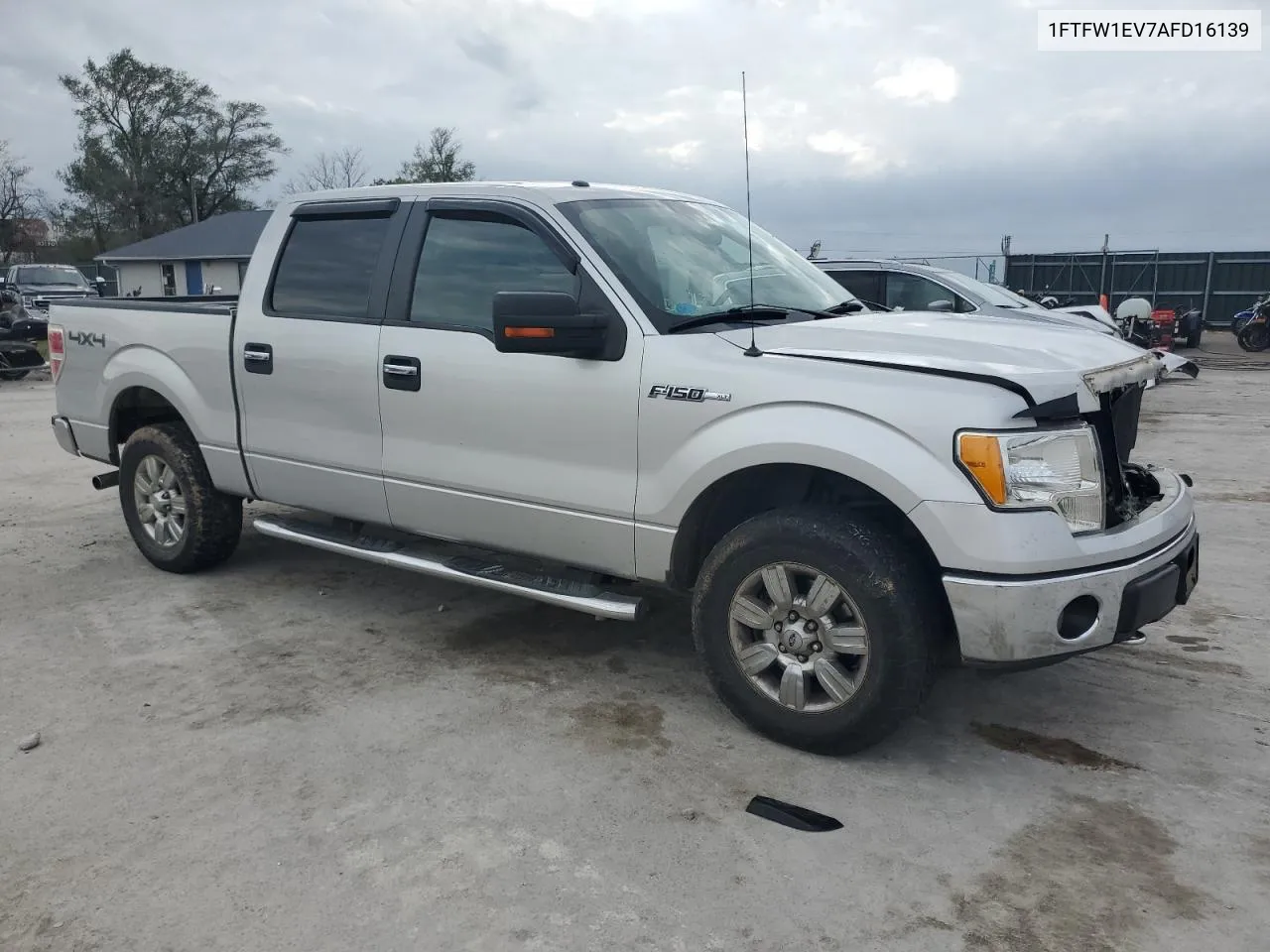 2010 Ford F150 Supercrew VIN: 1FTFW1EV7AFD16139 Lot: 78181934