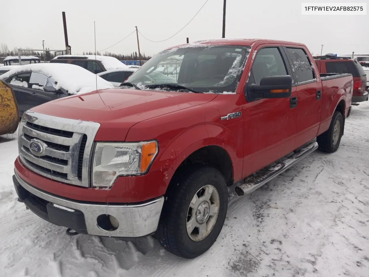 2010 Ford F150 Supercrew VIN: 1FTFW1EV2AFB82575 Lot: 78196164