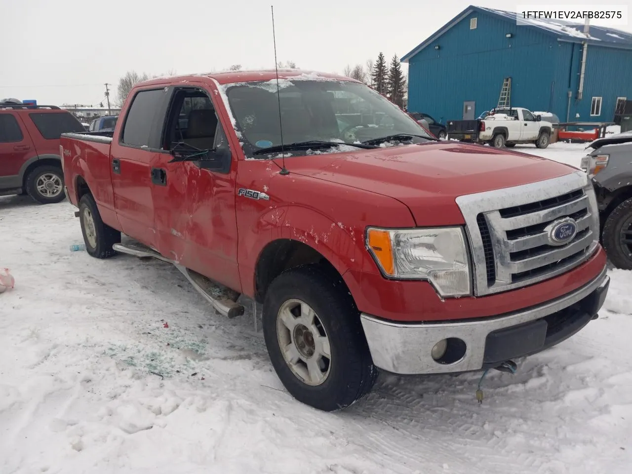 2010 Ford F150 Supercrew VIN: 1FTFW1EV2AFB82575 Lot: 78196164