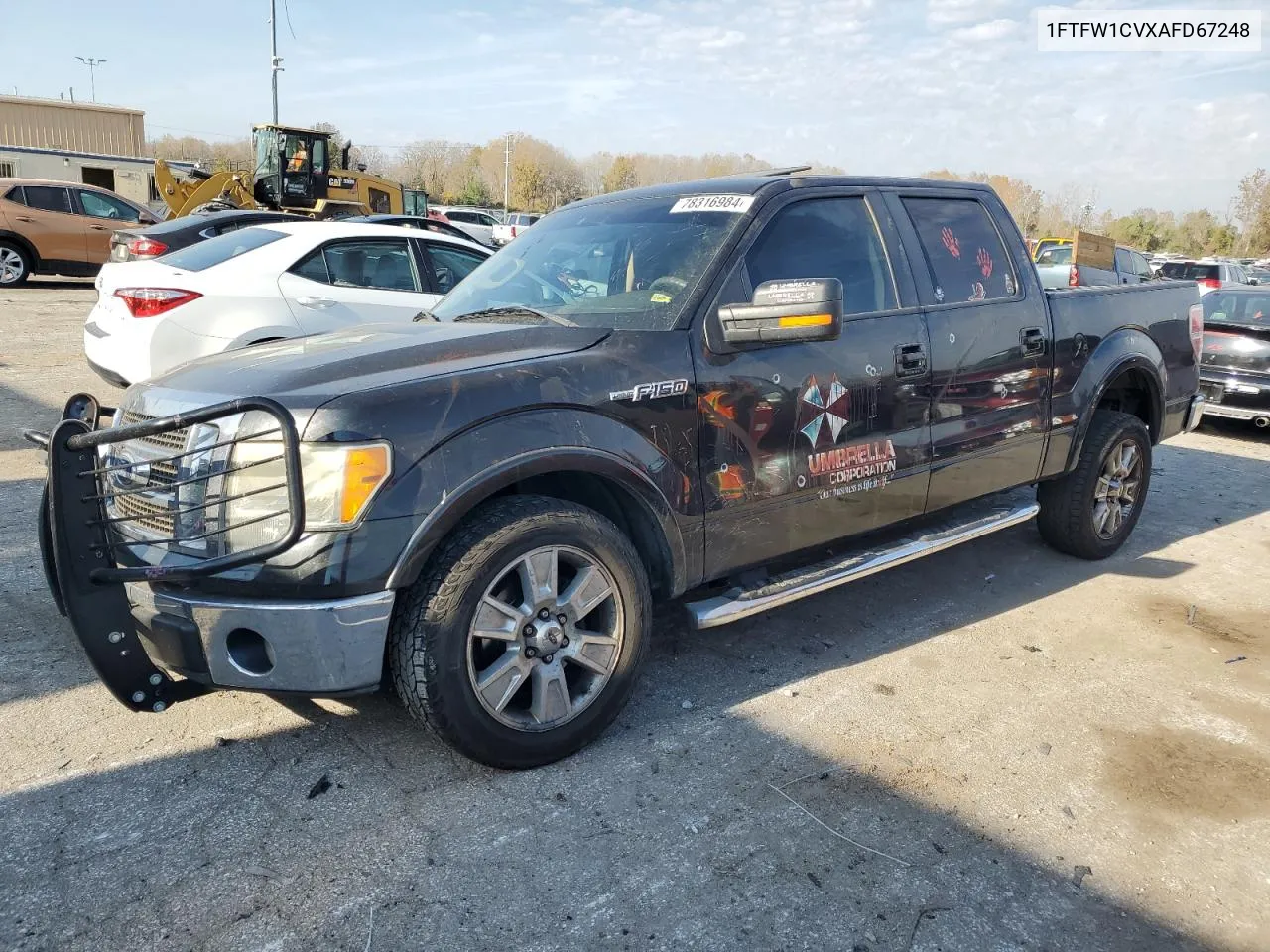 2010 Ford F150 Supercrew VIN: 1FTFW1CVXAFD67248 Lot: 78316984