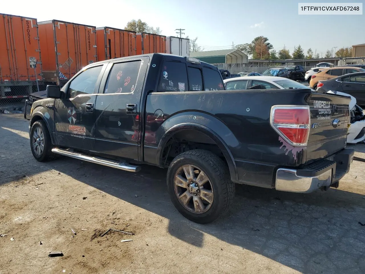 2010 Ford F150 Supercrew VIN: 1FTFW1CVXAFD67248 Lot: 78316984