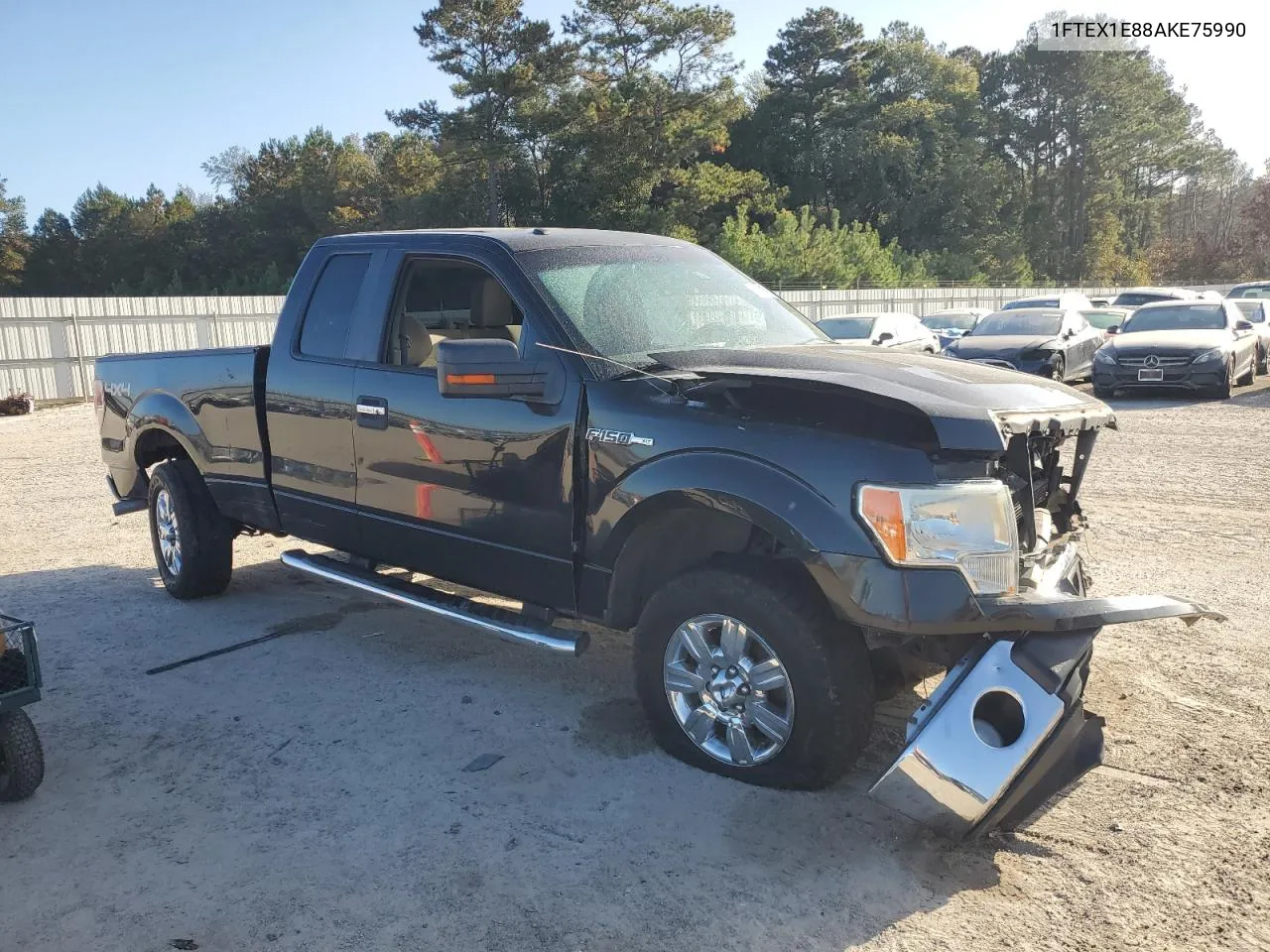 2010 Ford F150 Super Cab VIN: 1FTEX1E88AKE75990 Lot: 78370984