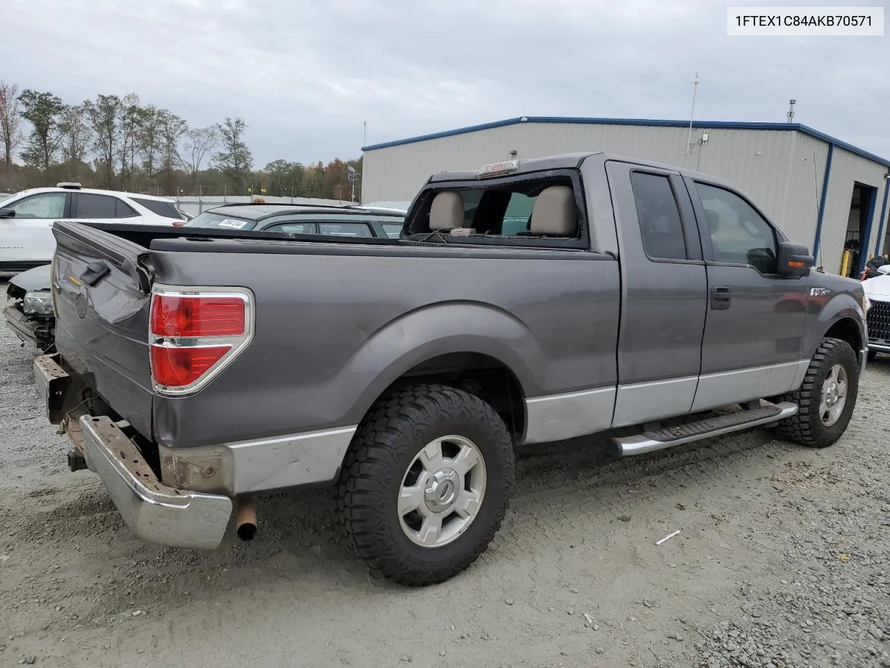 2010 Ford F150 Super Cab VIN: 1FTEX1C84AKB70571 Lot: 78372974