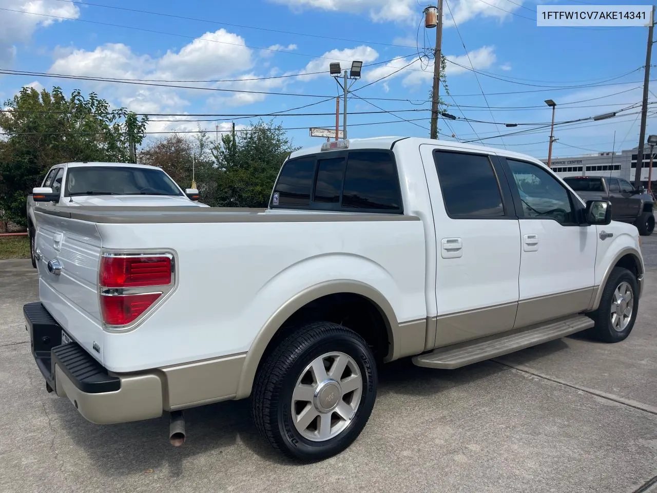 2010 Ford F150 Supercrew VIN: 1FTFW1CV7AKE14341 Lot: 78472494