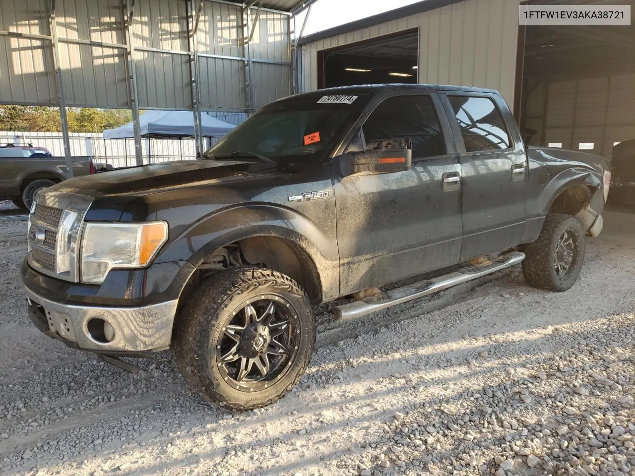 2010 Ford F150 Supercrew VIN: 1FTFW1EV3AKA38721 Lot: 78646354