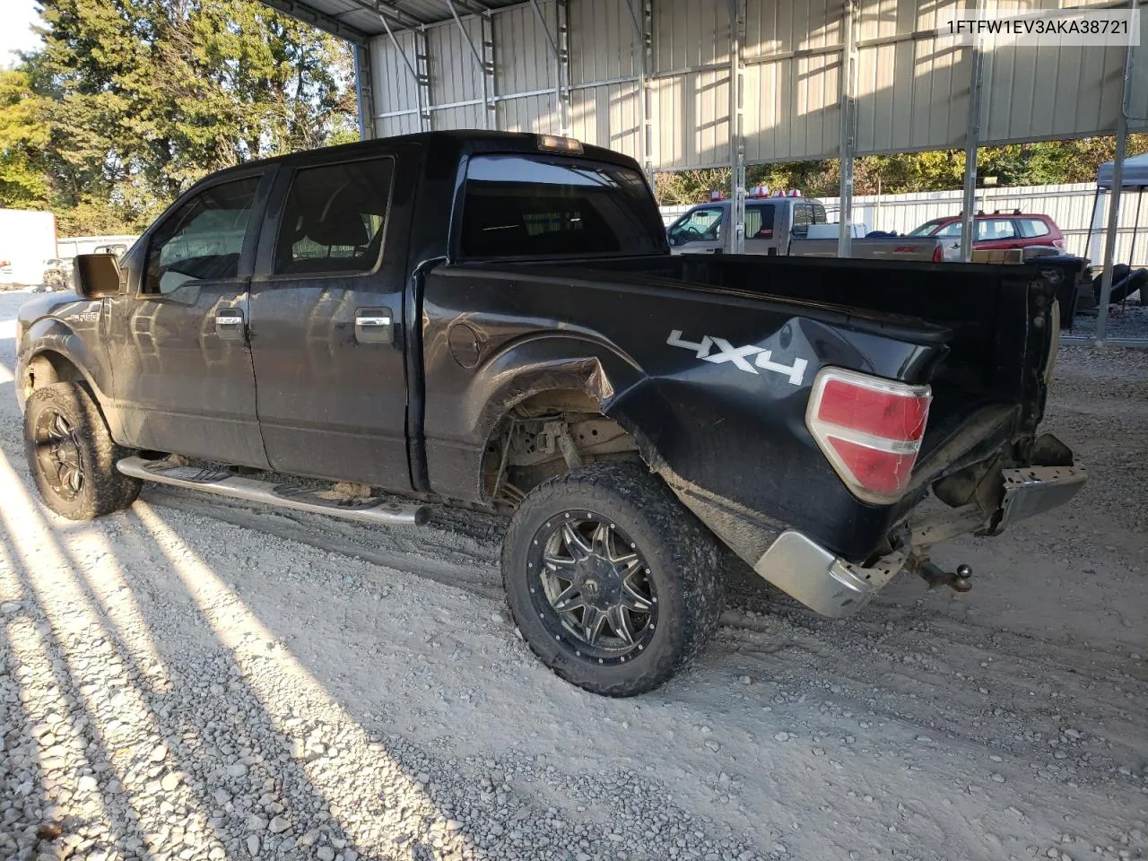 2010 Ford F150 Supercrew VIN: 1FTFW1EV3AKA38721 Lot: 78646354