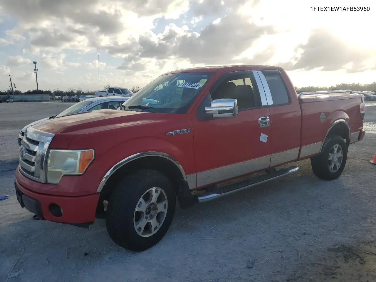 2010 Ford F150 Super Cab VIN: 1FTEX1EW1AFB53960 Lot: 78715264