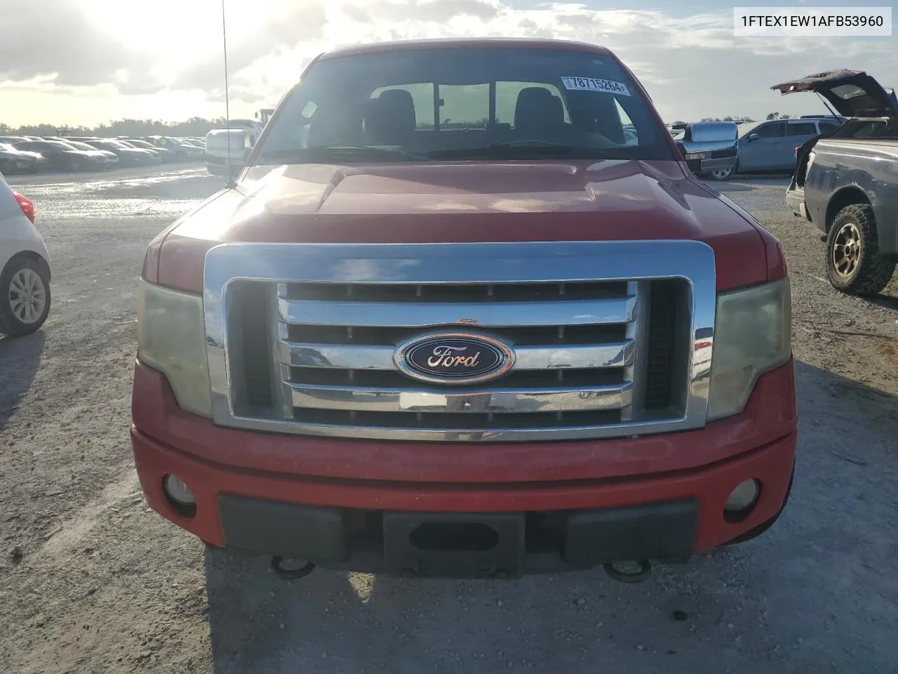 2010 Ford F150 Super Cab VIN: 1FTEX1EW1AFB53960 Lot: 78715264