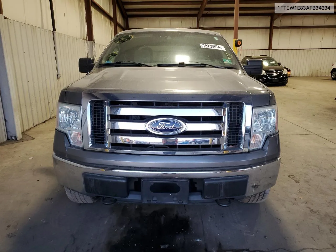 2010 Ford F150 Supercrew VIN: 1FTEW1E83AFB34234 Lot: 78730674