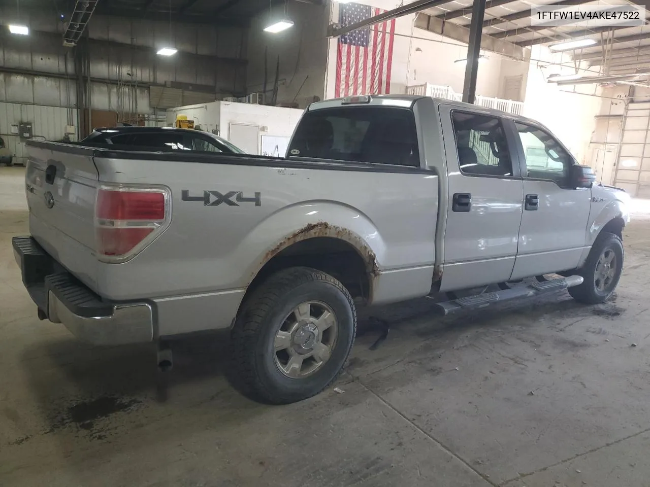 2010 Ford F150 Supercrew VIN: 1FTFW1EV4AKE47522 Lot: 78928544