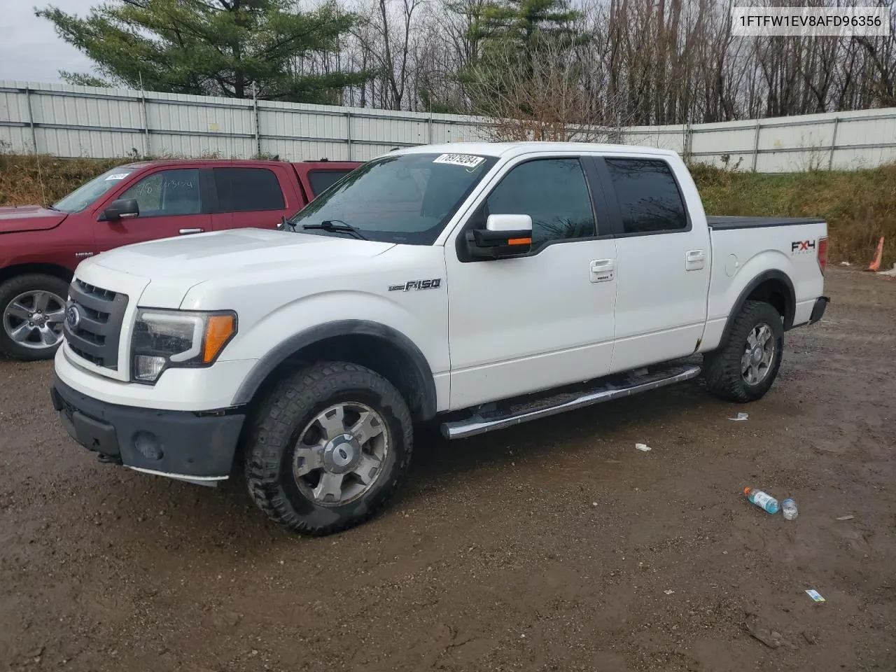 2010 Ford F150 Supercrew VIN: 1FTFW1EV8AFD96356 Lot: 78979284