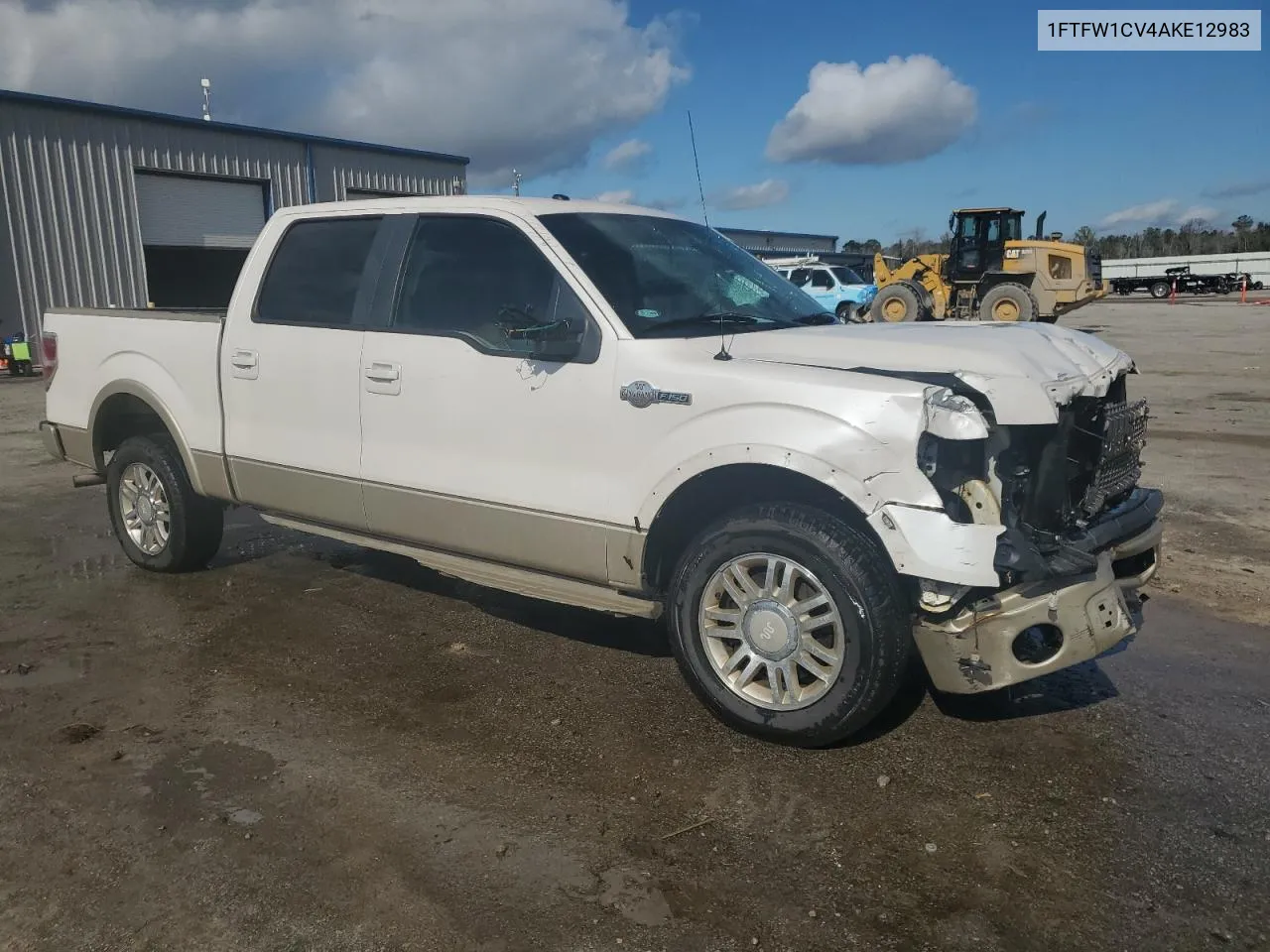 2010 Ford F150 Supercrew VIN: 1FTFW1CV4AKE12983 Lot: 79023214