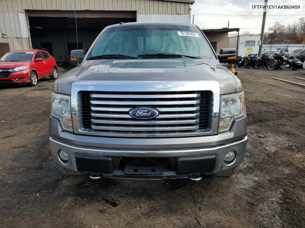 2010 Ford F150 Supercrew VIN: 1FTFW1EV1AKB60459 Lot: 79190394