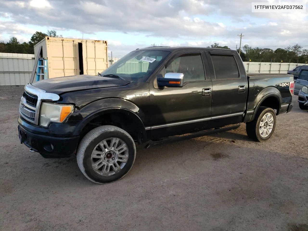 2010 Ford F150 Supercrew VIN: 1FTFW1EV2AFD37562 Lot: 79299544