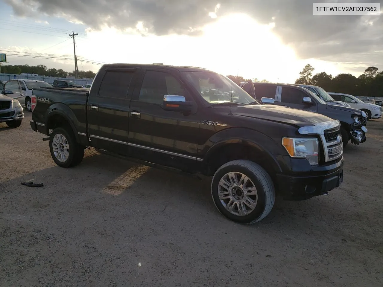 2010 Ford F150 Supercrew VIN: 1FTFW1EV2AFD37562 Lot: 79299544