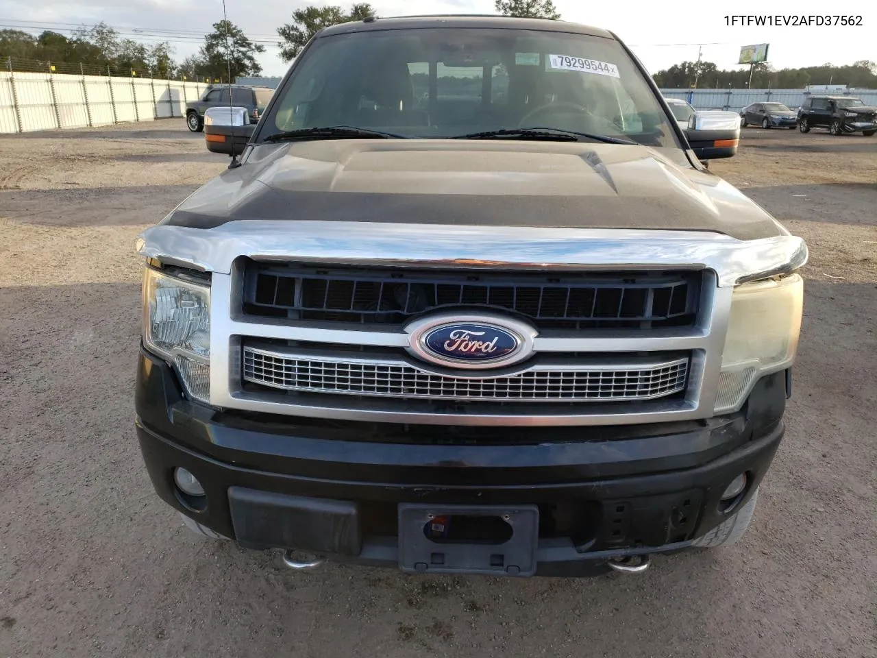 2010 Ford F150 Supercrew VIN: 1FTFW1EV2AFD37562 Lot: 79299544