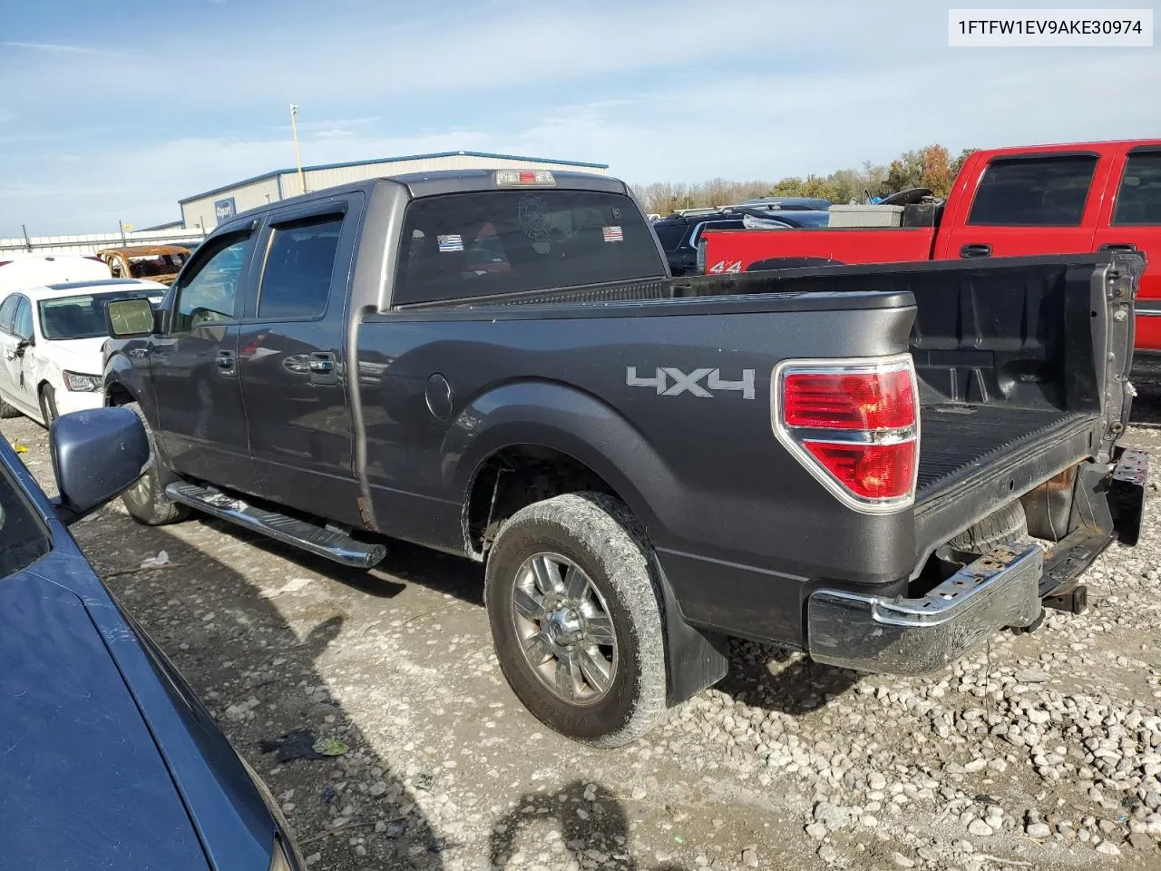 2010 Ford F150 Supercrew VIN: 1FTFW1EV9AKE30974 Lot: 79454214