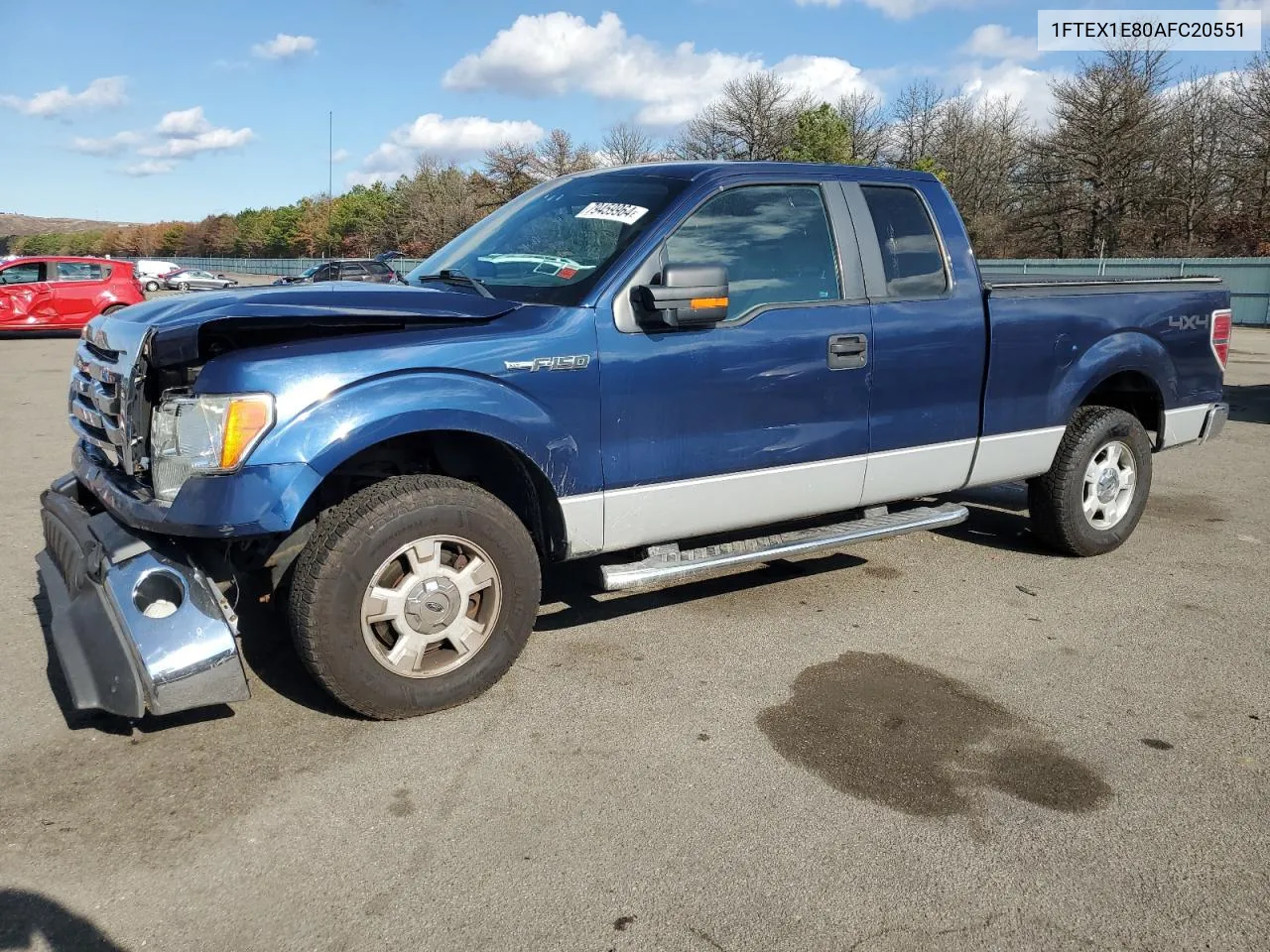 2010 Ford F150 Super Cab VIN: 1FTEX1E80AFC20551 Lot: 79459964