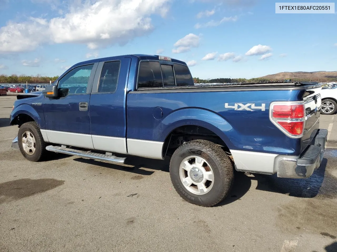 2010 Ford F150 Super Cab VIN: 1FTEX1E80AFC20551 Lot: 79459964