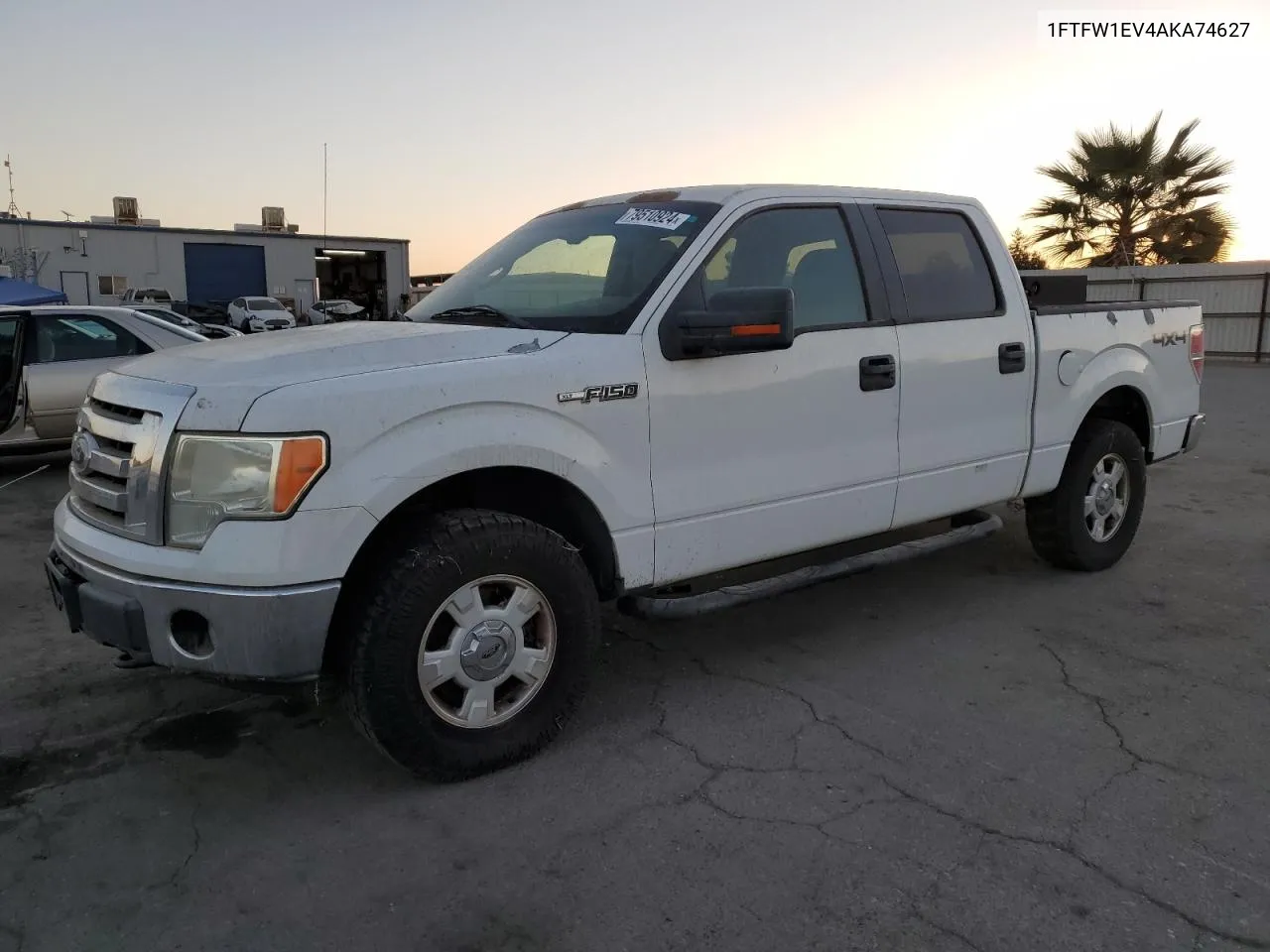 2010 Ford F150 Supercrew VIN: 1FTFW1EV4AKA74627 Lot: 79510924