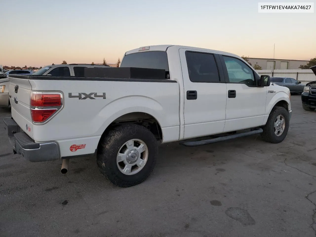 2010 Ford F150 Supercrew VIN: 1FTFW1EV4AKA74627 Lot: 79510924