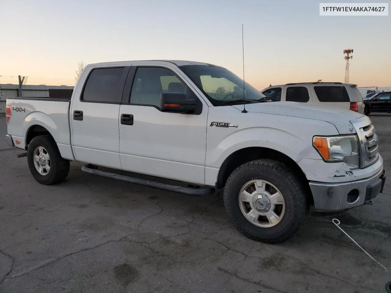 2010 Ford F150 Supercrew VIN: 1FTFW1EV4AKA74627 Lot: 79510924