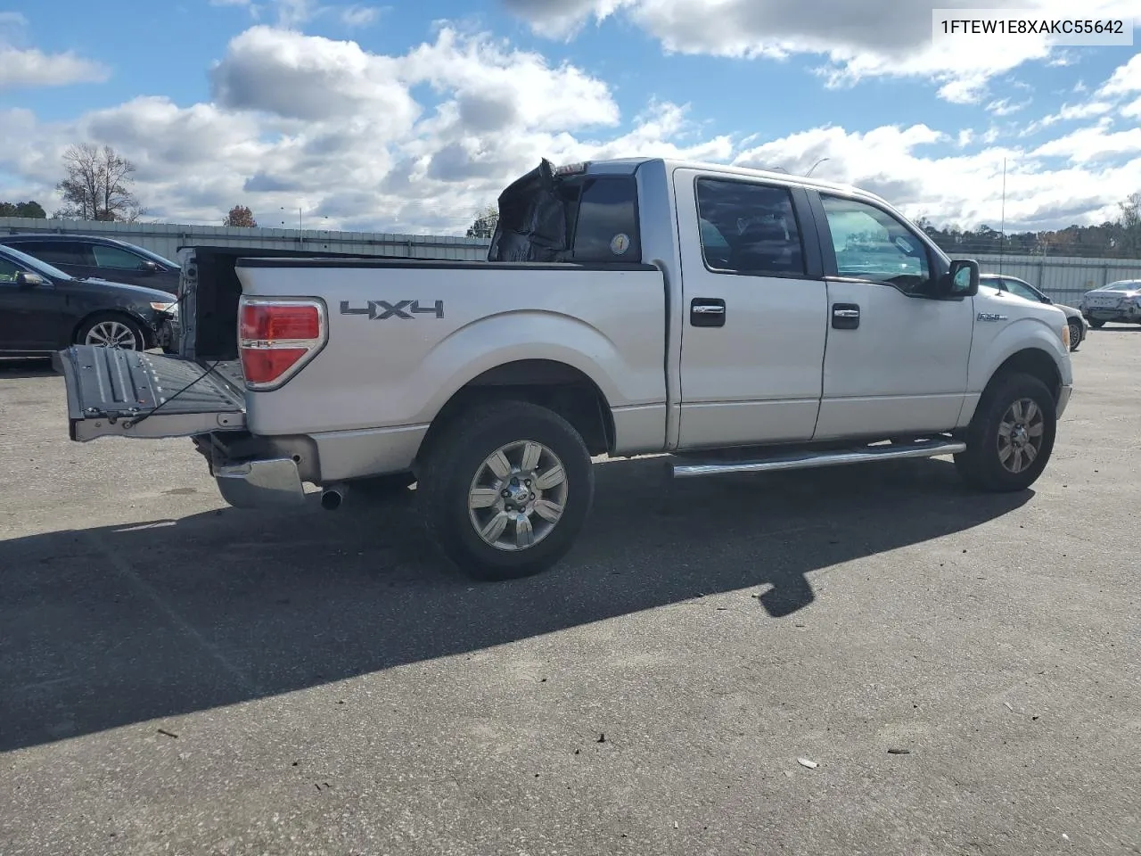 2010 Ford F150 Supercrew VIN: 1FTEW1E8XAKC55642 Lot: 79618824