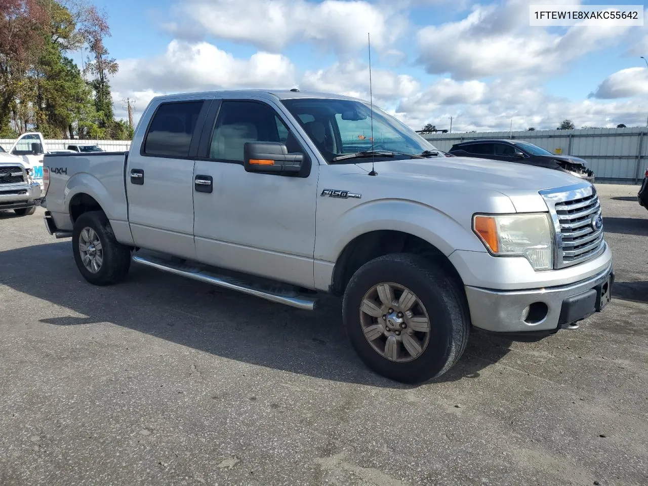 2010 Ford F150 Supercrew VIN: 1FTEW1E8XAKC55642 Lot: 79618824