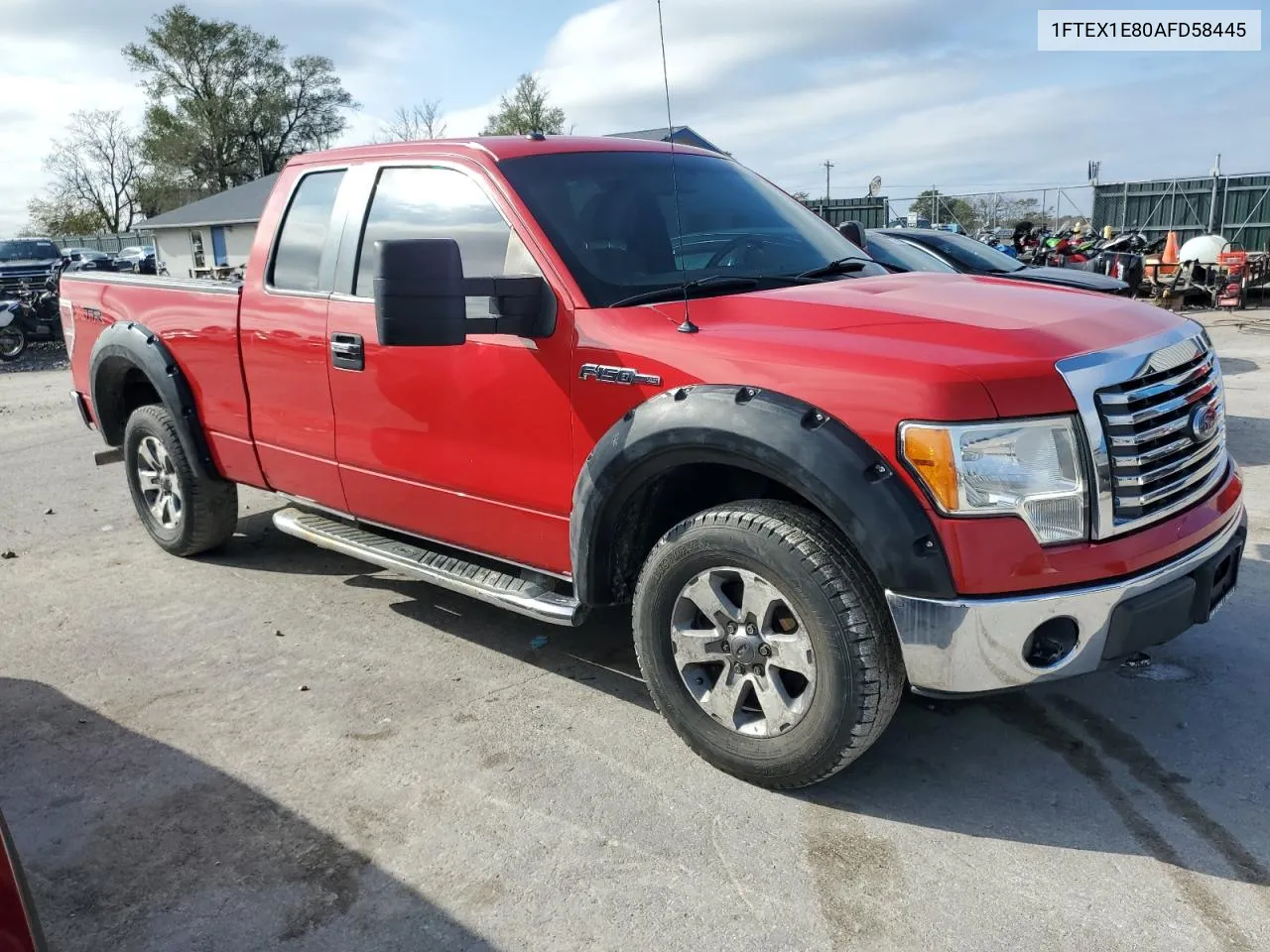 2010 Ford F150 Super Cab VIN: 1FTEX1E80AFD58445 Lot: 79809394