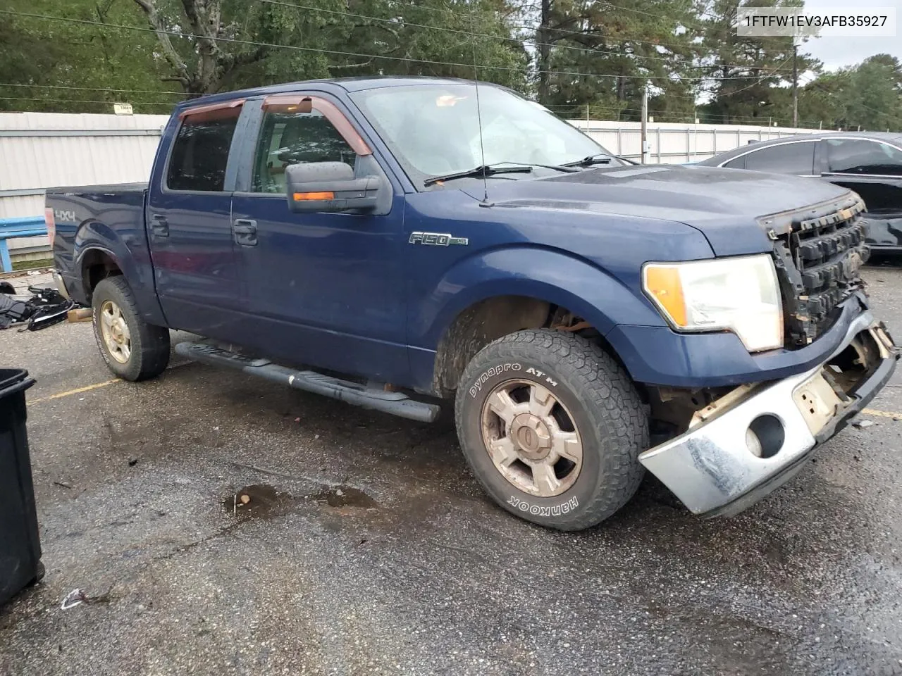 2010 Ford F150 Supercrew VIN: 1FTFW1EV3AFB35927 Lot: 80476714