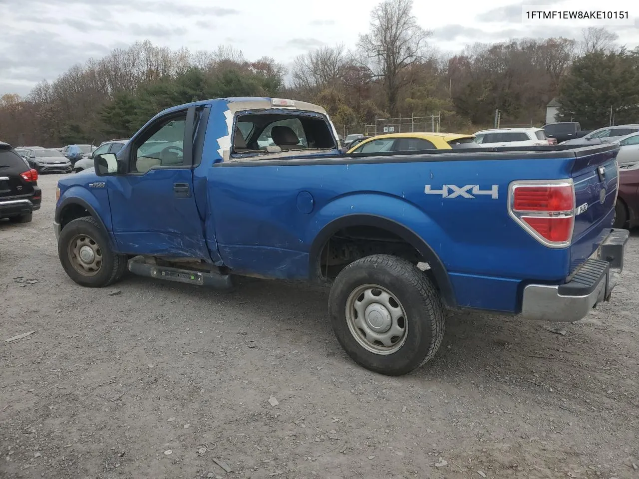 2010 Ford F150 VIN: 1FTMF1EW8AKE10151 Lot: 80701624