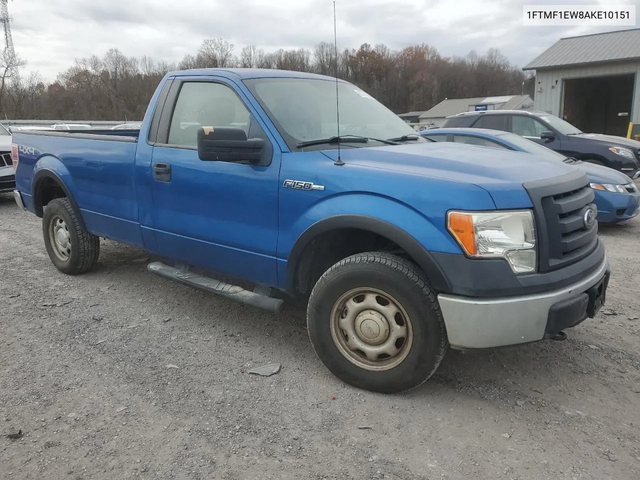 2010 Ford F150 VIN: 1FTMF1EW8AKE10151 Lot: 80701624