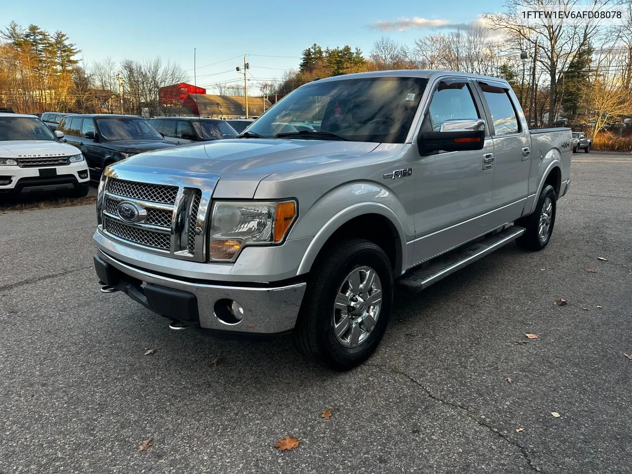 2010 Ford F150 Supercrew VIN: 1FTFW1EV6AFD08078 Lot: 80706134