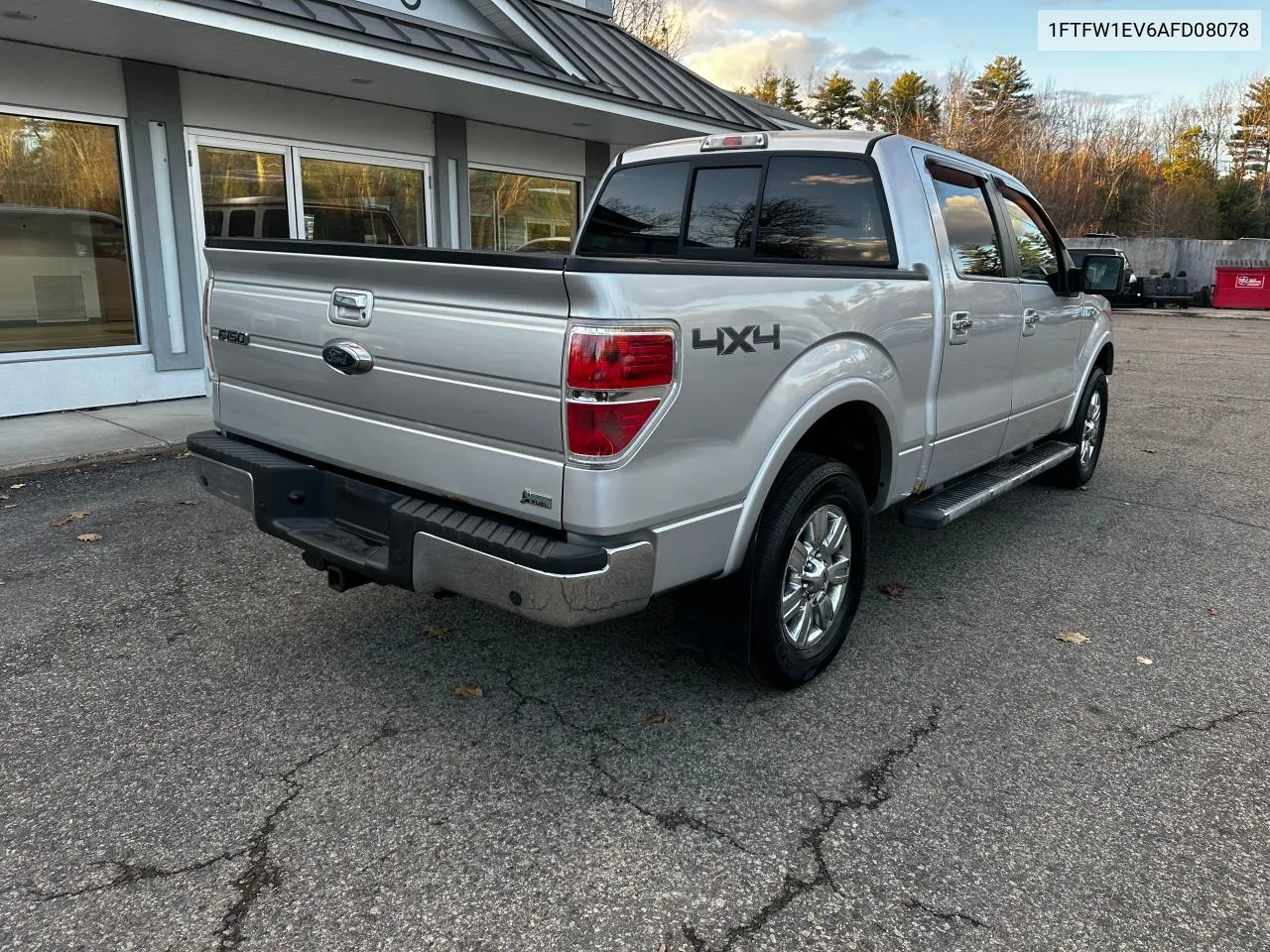 2010 Ford F150 Supercrew VIN: 1FTFW1EV6AFD08078 Lot: 80706134