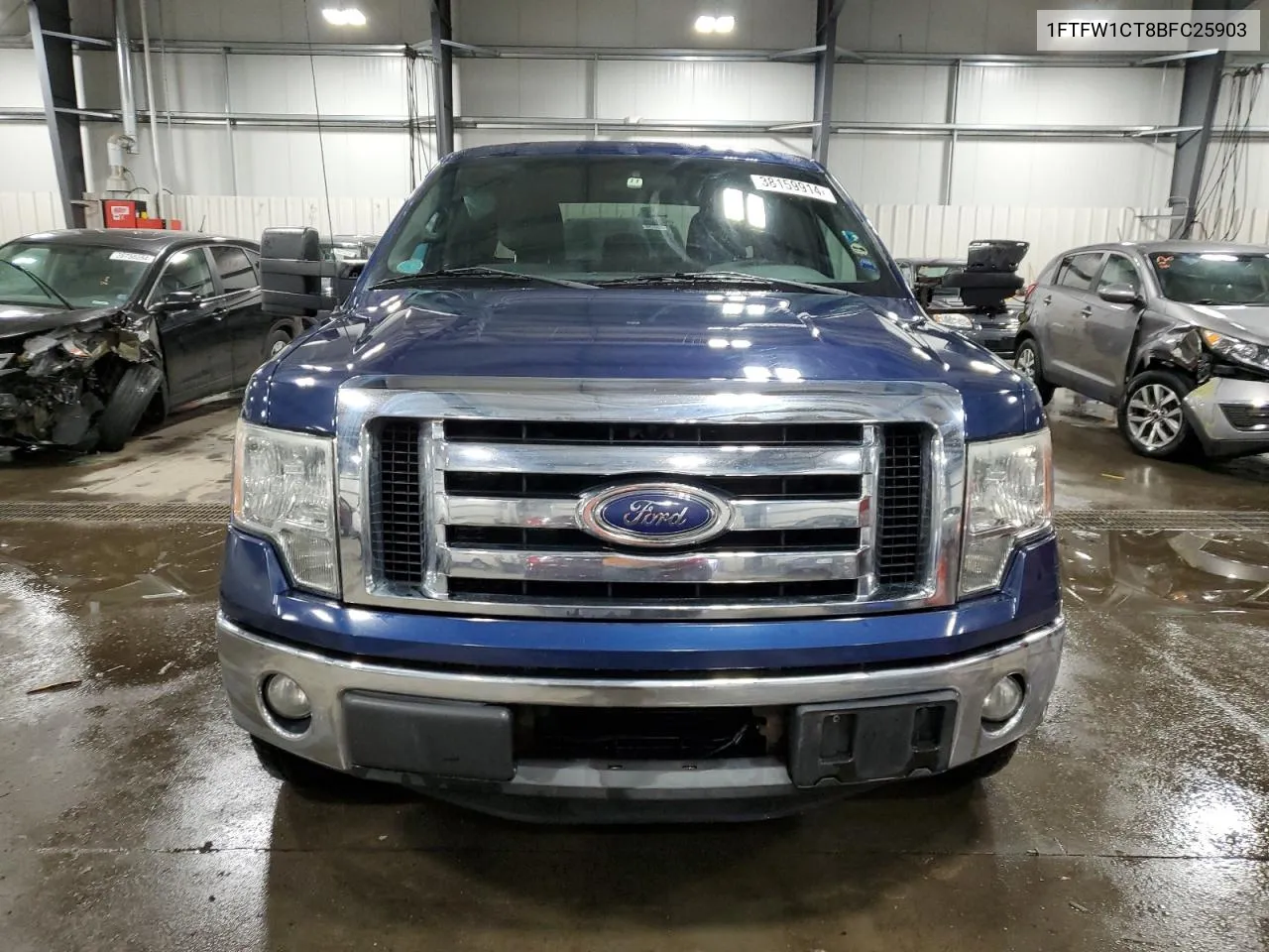 2011 Ford F150 Supercrew VIN: 1FTFW1CT8BFC25903 Lot: 38159914