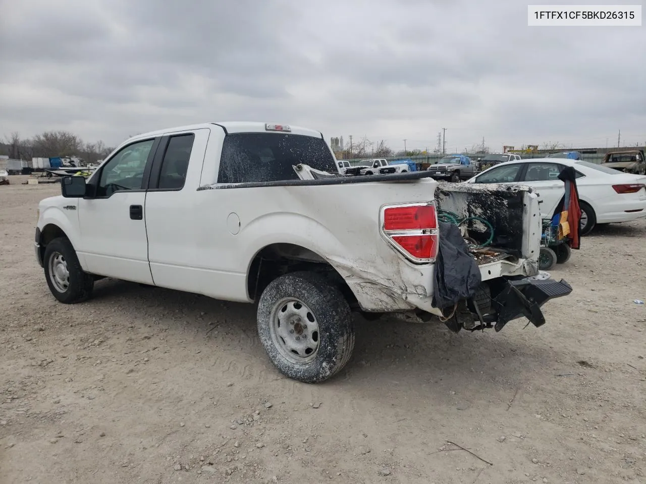 2011 Ford F150 Super Cab VIN: 1FTFX1CF5BKD26315 Lot: 47674824