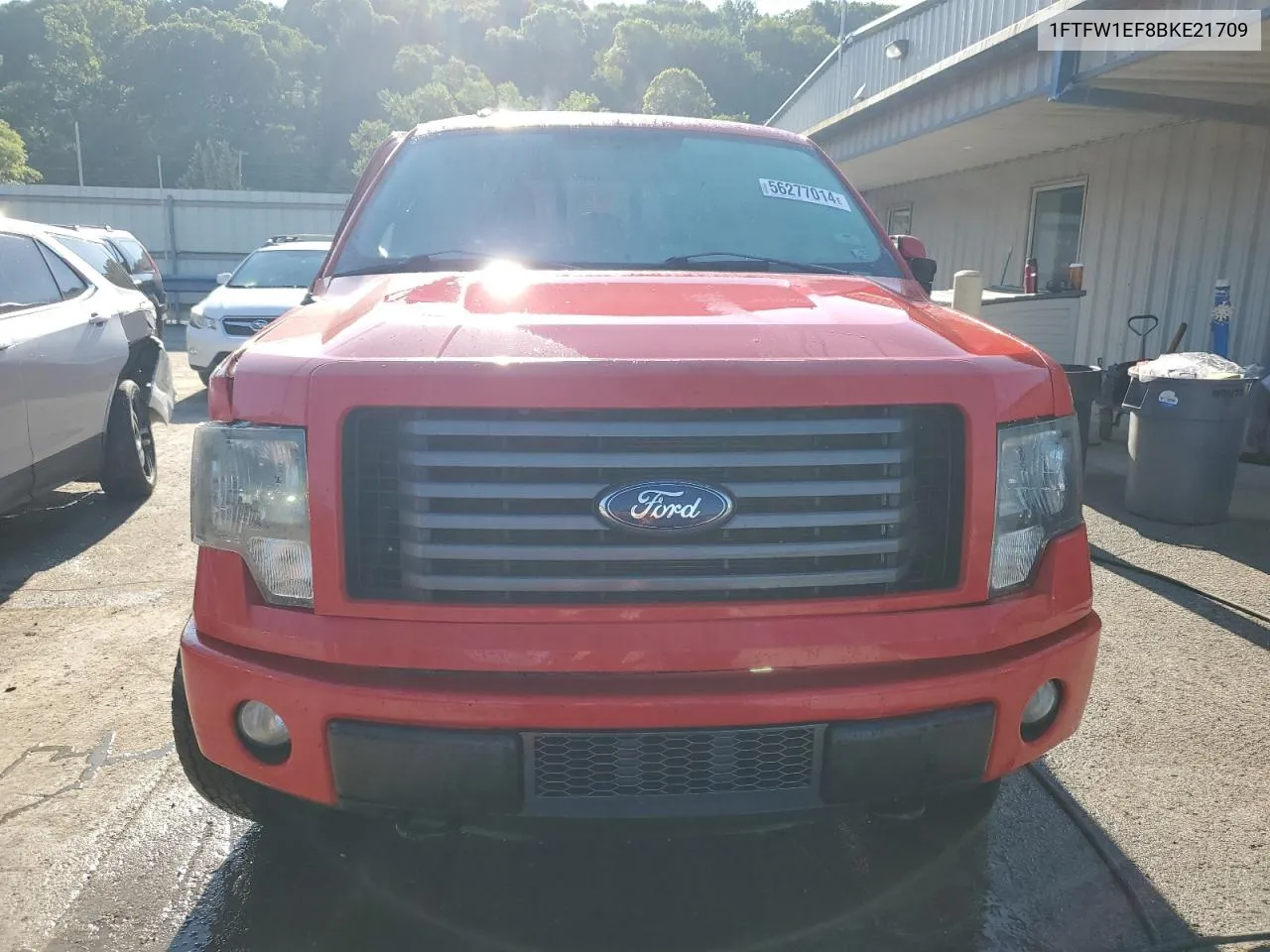 1FTFW1EF8BKE21709 2011 Ford F150 Supercrew