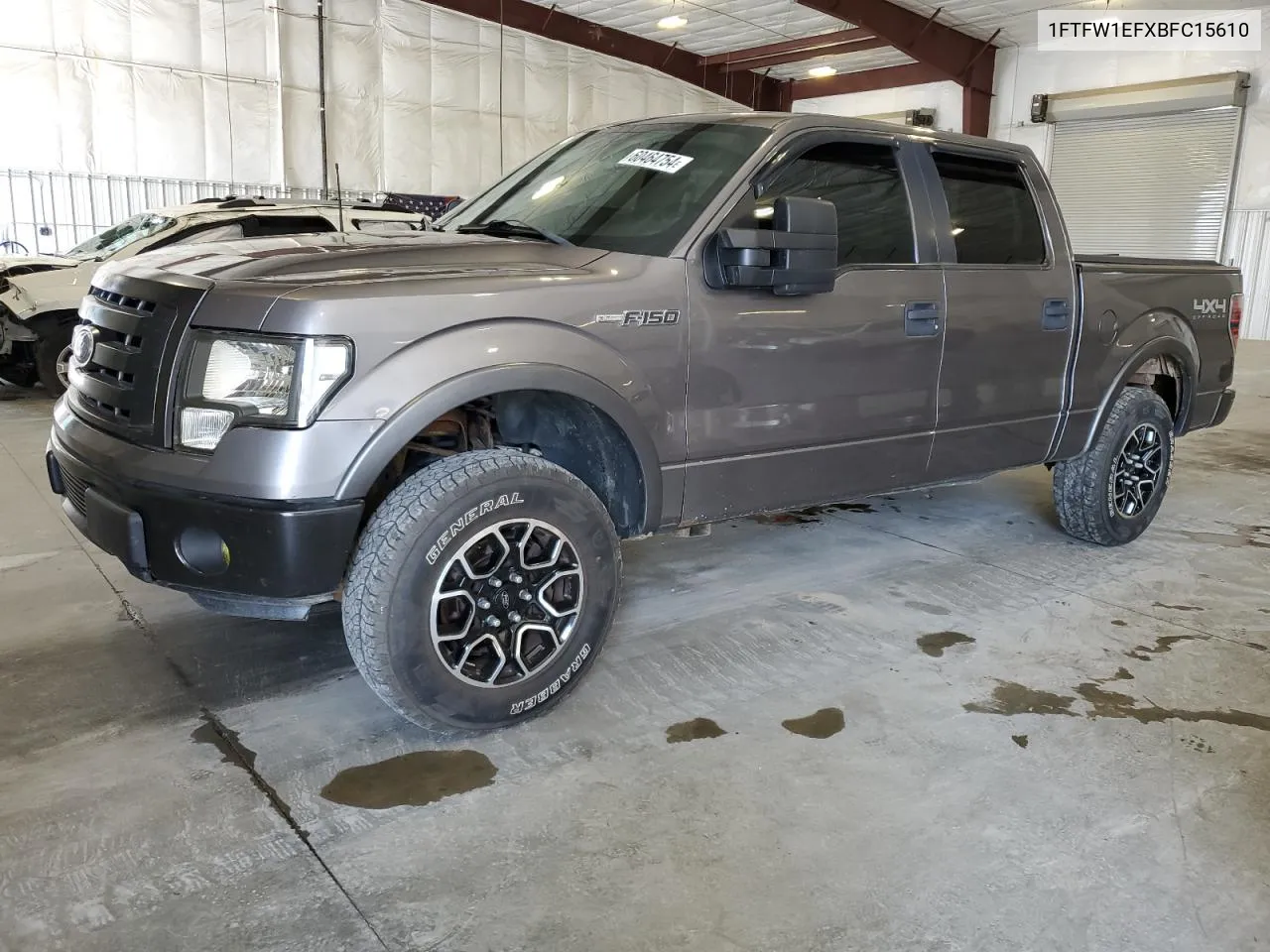 2011 Ford F150 Supercrew VIN: 1FTFW1EFXBFC15610 Lot: 60464754