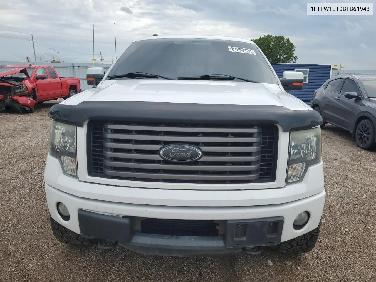 2011 Ford F150 Supercrew VIN: 1FTFW1ET9BFB61948 Lot: 61069124