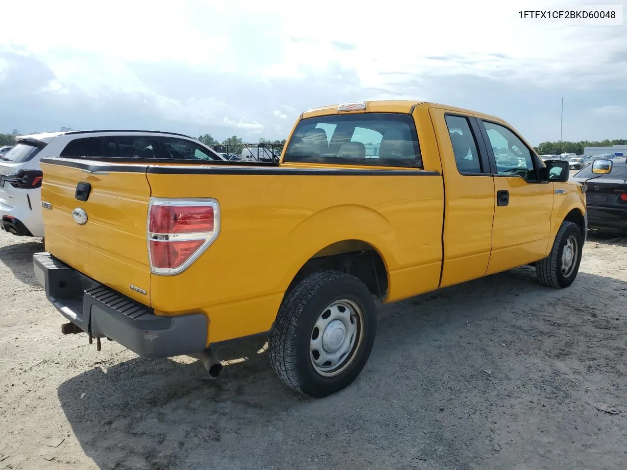 2011 Ford F150 Super Cab VIN: 1FTFX1CF2BKD60048 Lot: 61407764