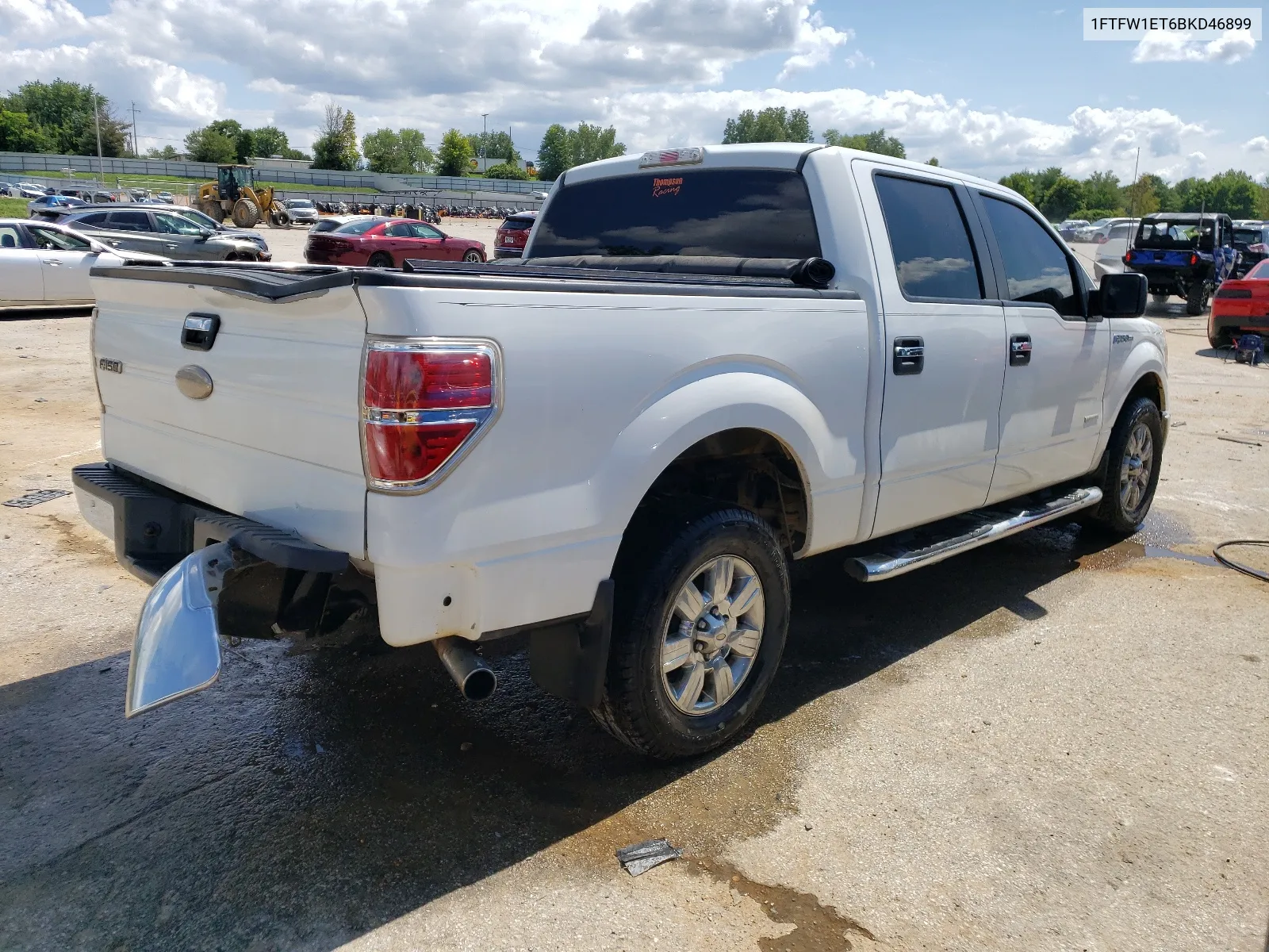 1FTFW1ET6BKD46899 2011 Ford F150 Supercrew