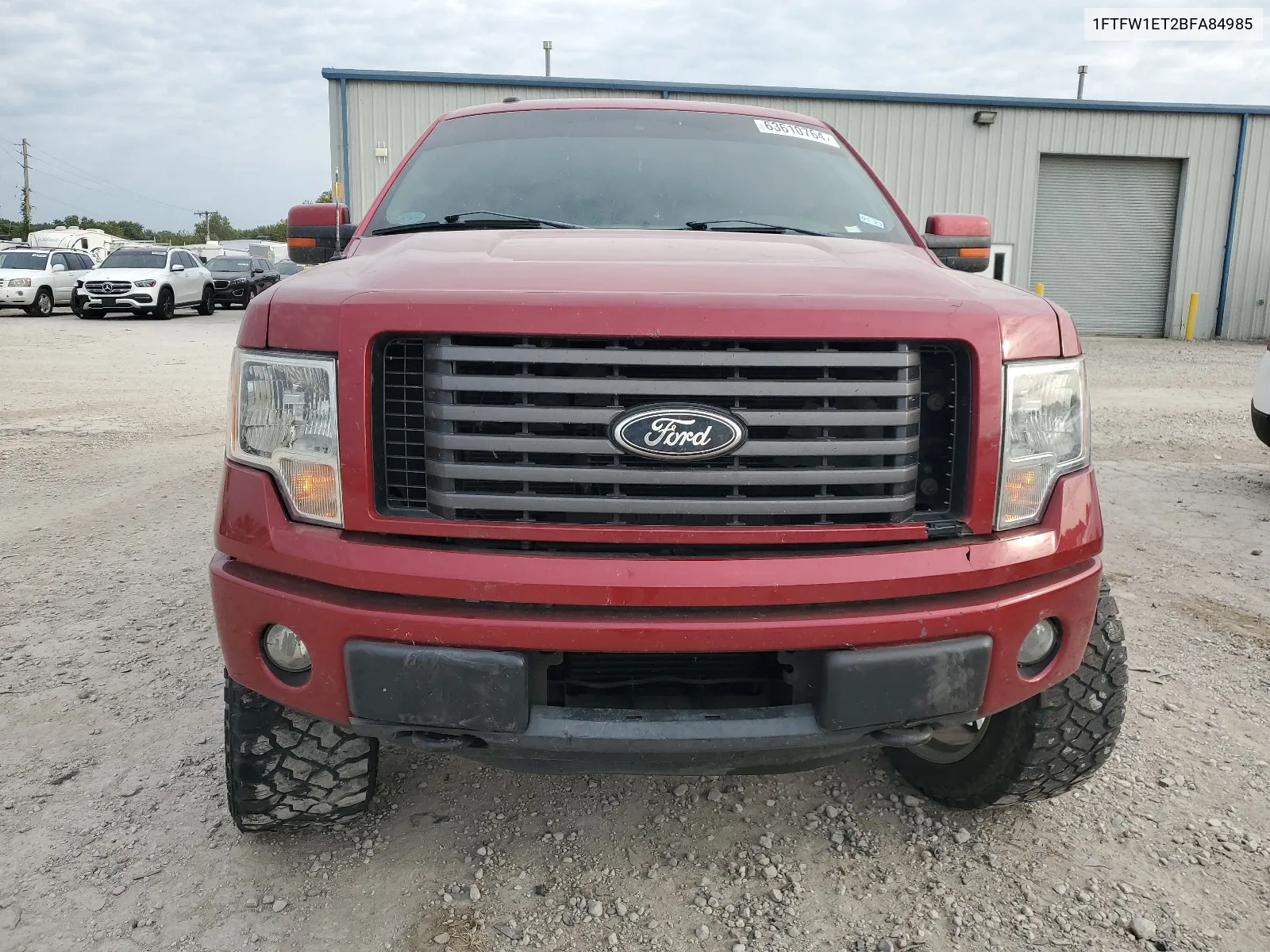 2011 Ford F150 Supercrew VIN: 1FTFW1ET2BFA84985 Lot: 63610764