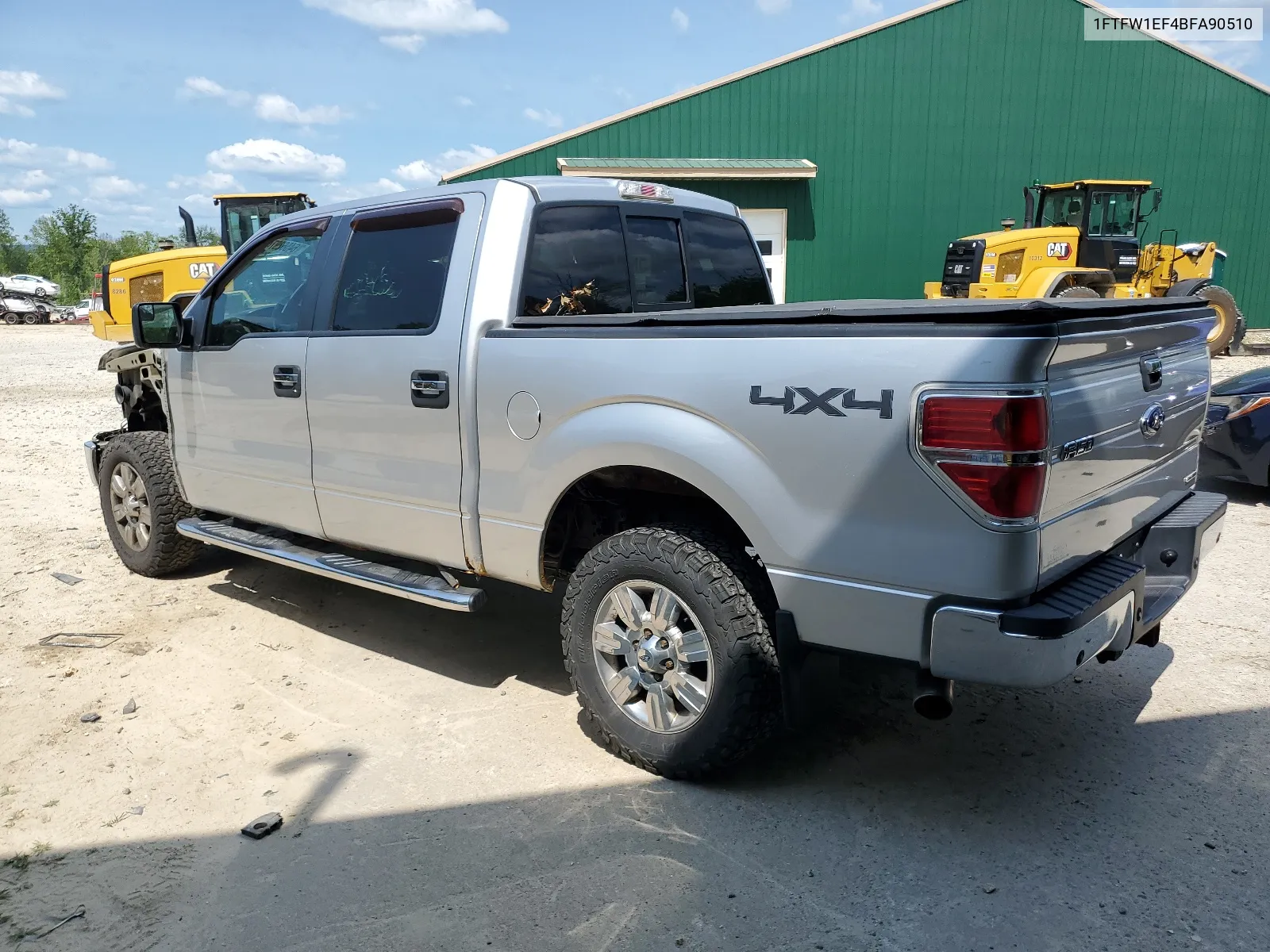 1FTFW1EF4BFA90510 2011 Ford F150 Supercrew