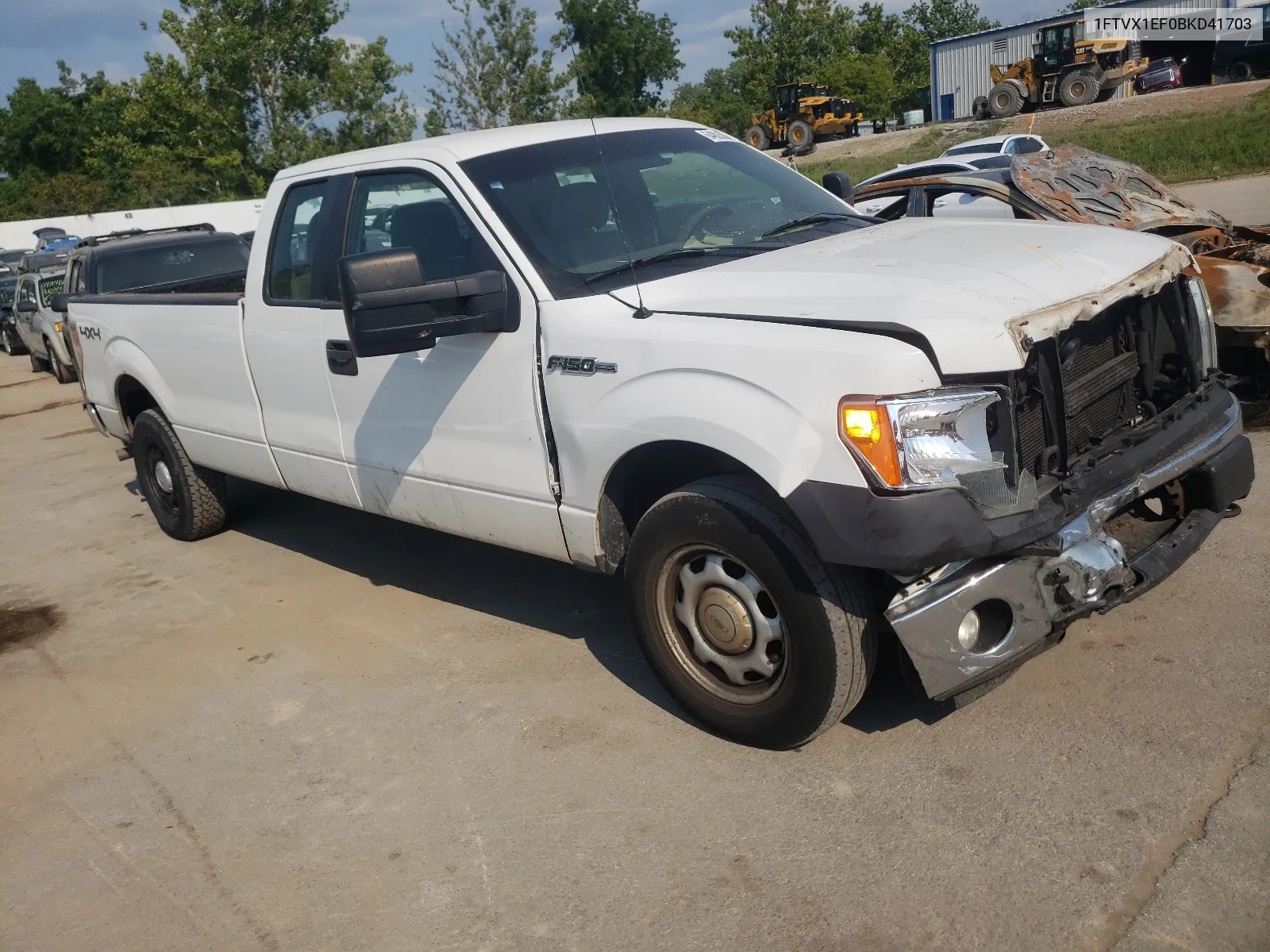 2011 Ford F150 Super Cab VIN: 1FTVX1EF0BKD41703 Lot: 64803884