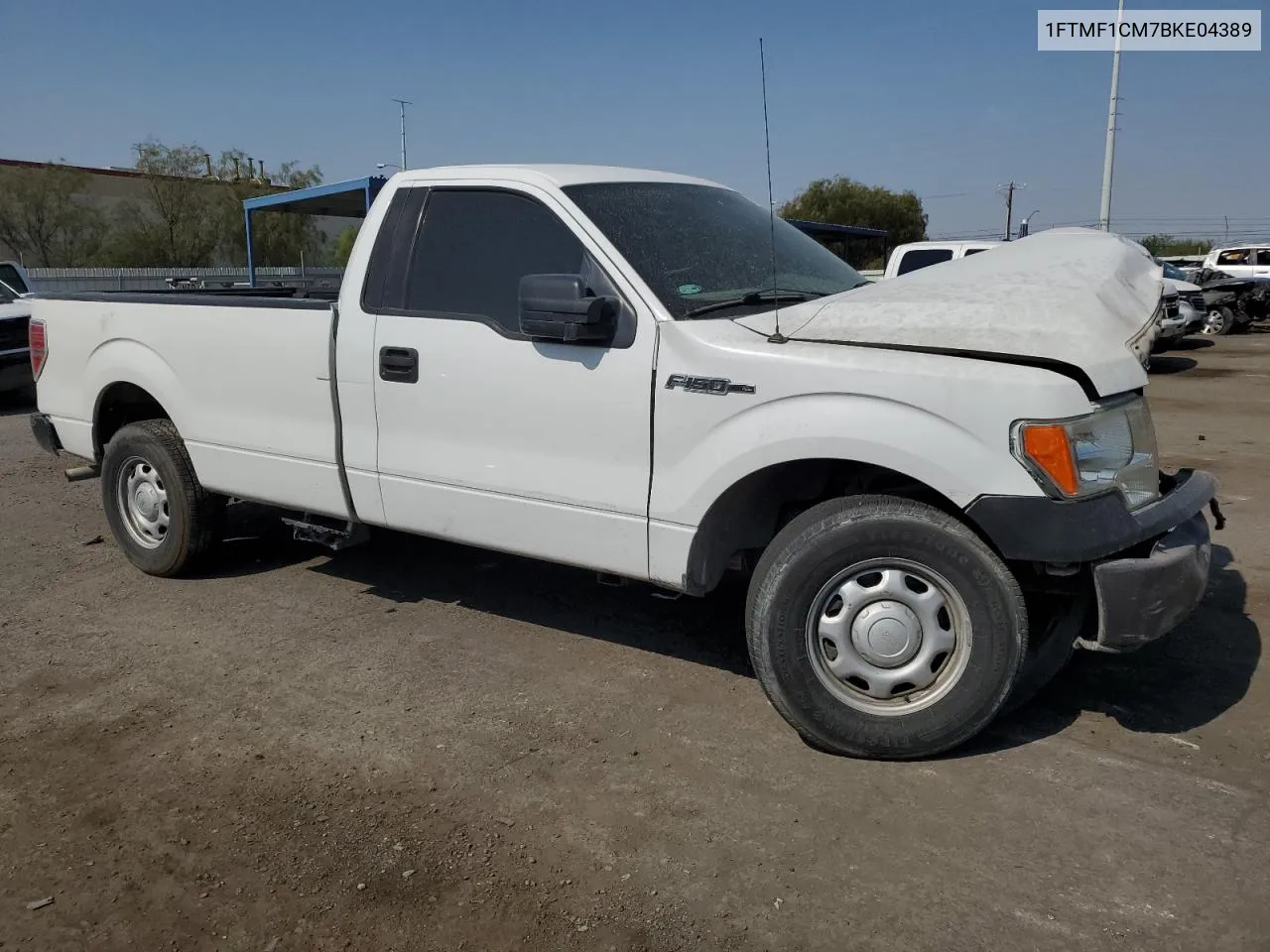 2011 Ford F150 VIN: 1FTMF1CM7BKE04389 Lot: 65081194