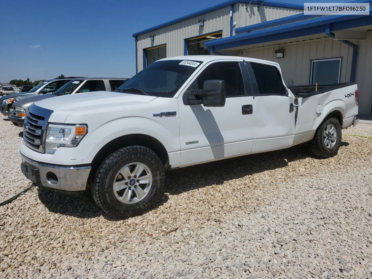 2011 Ford F150 Supercrew VIN: 1FTFW1ET7BFC96250 Lot: 65544044